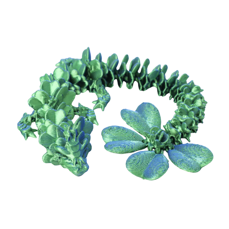 3D Printed Mermaid Dragon Fidget