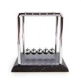Newton's Cradle with Marble-look Base