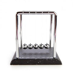 Newton's Cradle with Marble-look Base