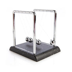 Newton's Cradle with Marble-look Base