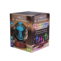 Jellyfish 3D Crystal Ball Lamp