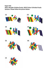 Echidna Wooden Brainteaser Puzzle