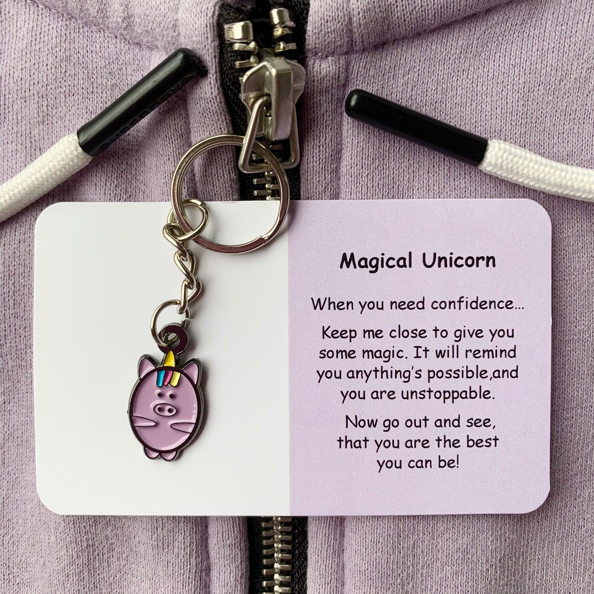 Wellbeing Keyring - SquishFiddle
