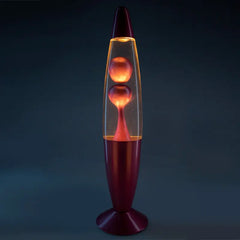 Pink Metallic Magma Lava Lamp