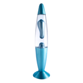 Blue Metallic Magma Lava Lamp