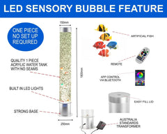 Sensory Bubble Tube Tower 180cm