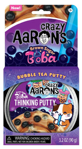 Crazy Aaron’s Brown Sugar Boba Thinking Putty