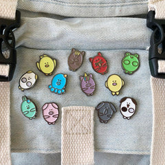 Wellbeing Keyring or Pin