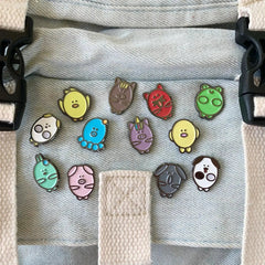 Wellbeing Keyring or Pin