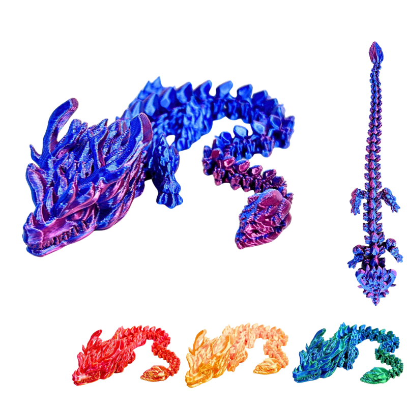 Mystic 3D Dragon with Large Head Sensory Toy