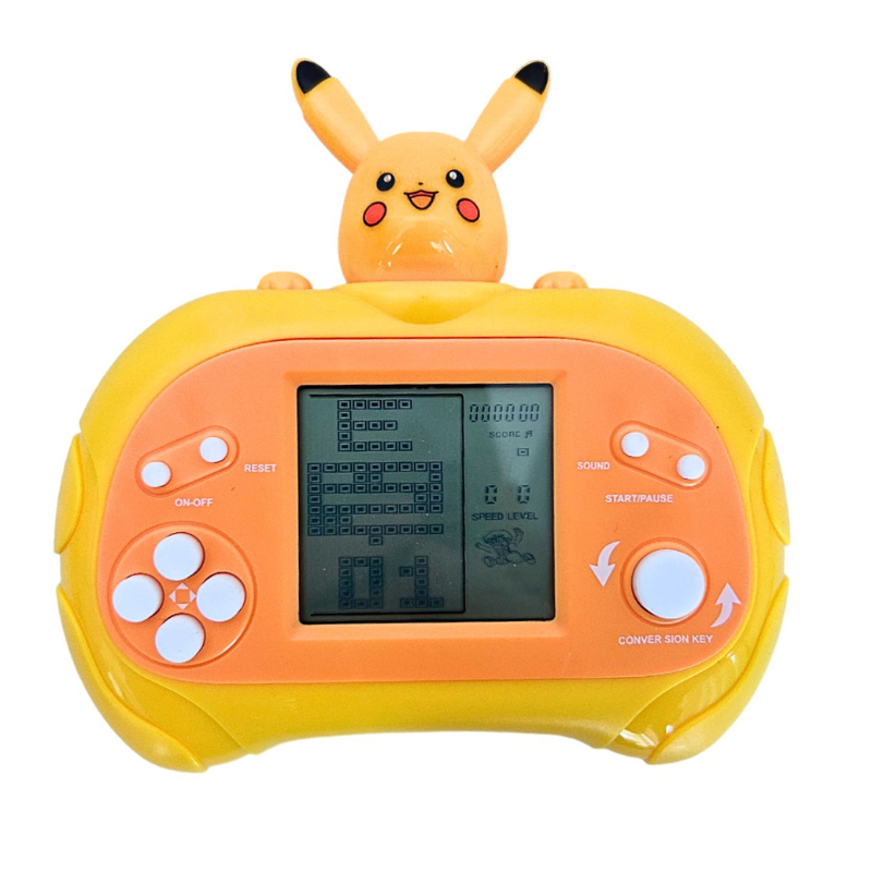 Pikachu Block Game Console