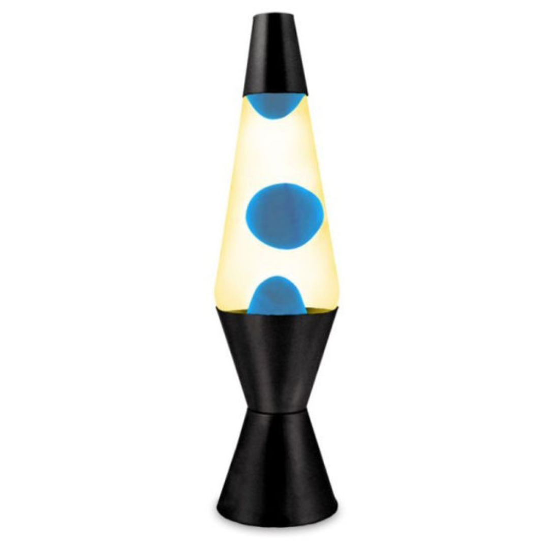 Lava Lamp - Blue/Yellow/Black