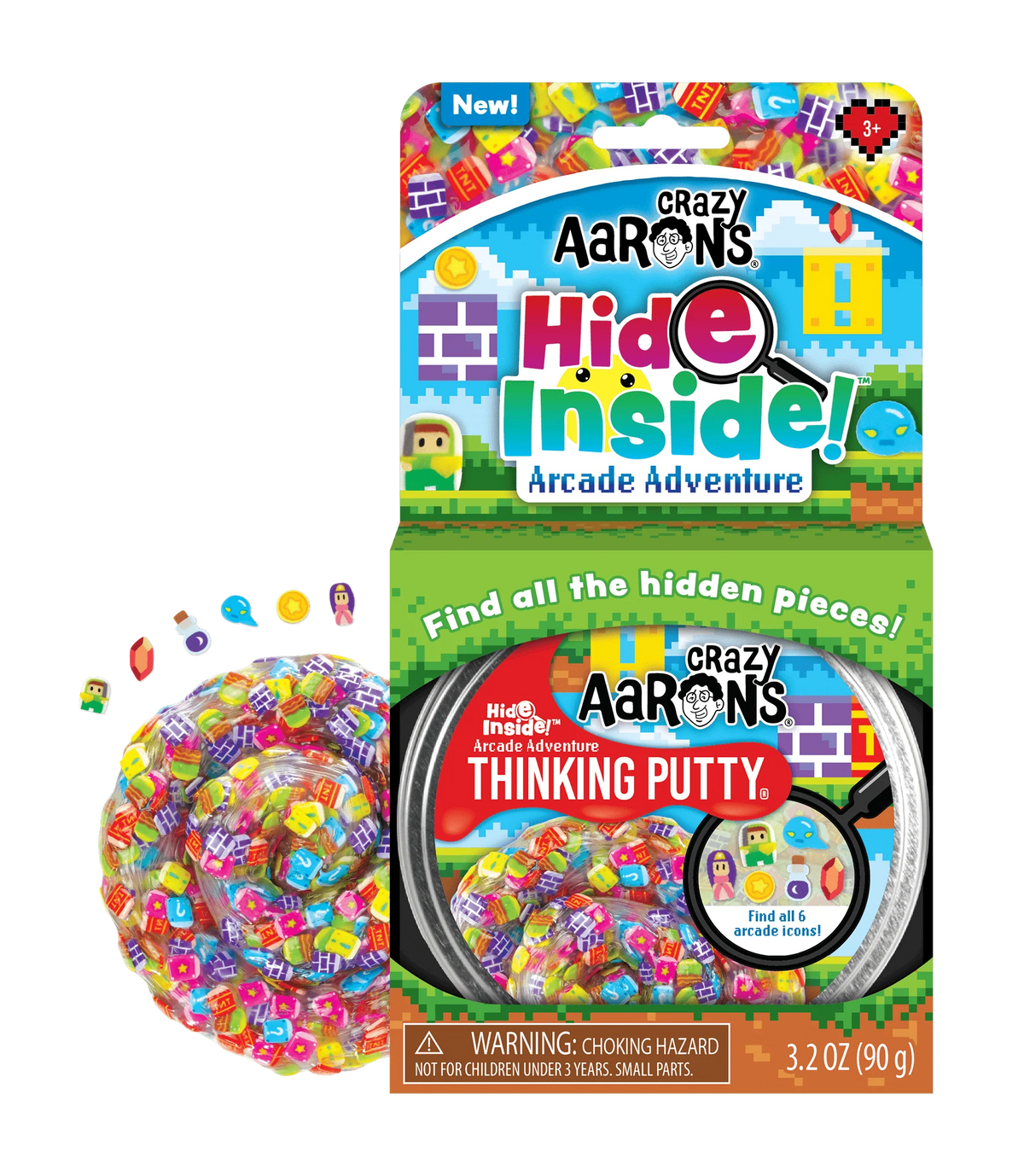 Arcade Adventure - Hide Inside Thinking Putty