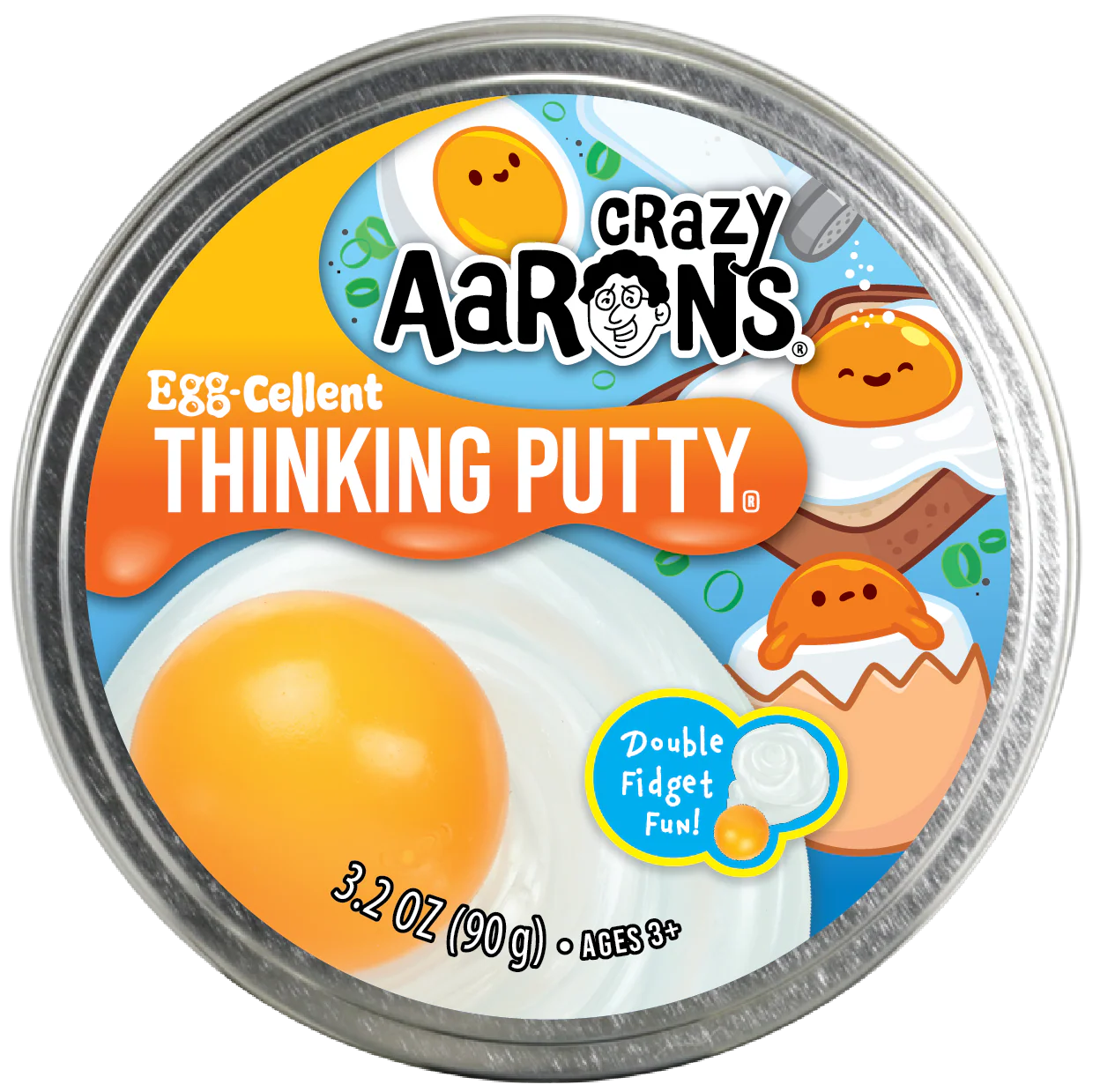 Crazy Aaron's Egg-Cellent Thinking Putty