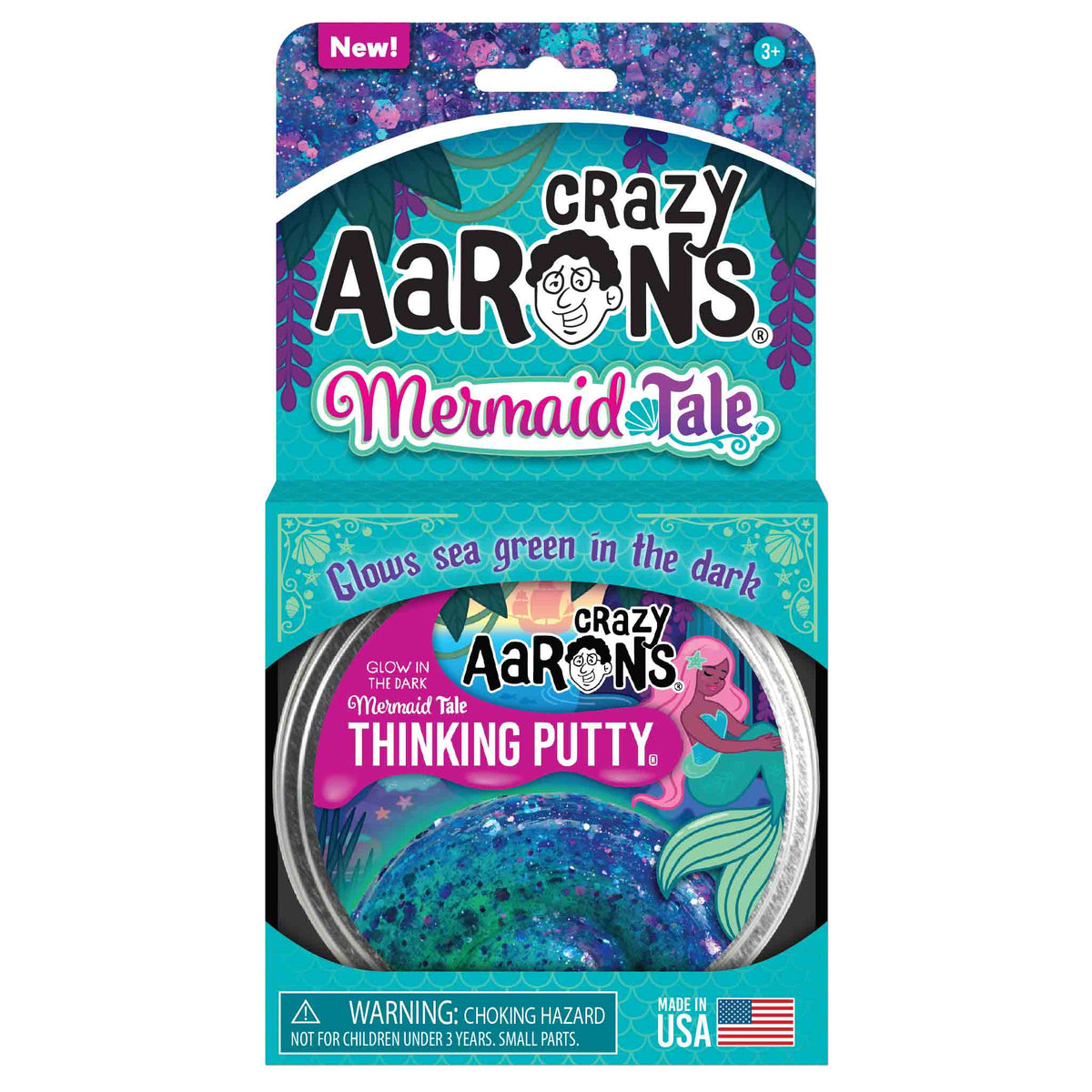 Mermaid Tale -  Glowbrights Thinking Putty