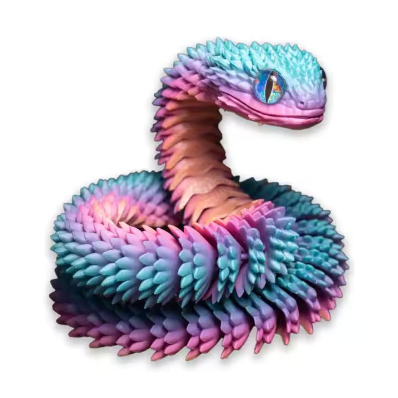 3D Printed Fidget Snake 60cm