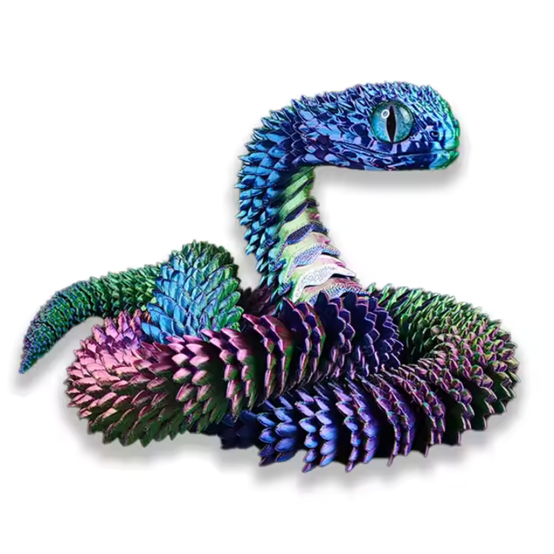 3D Printed Fidget Snake 60cm