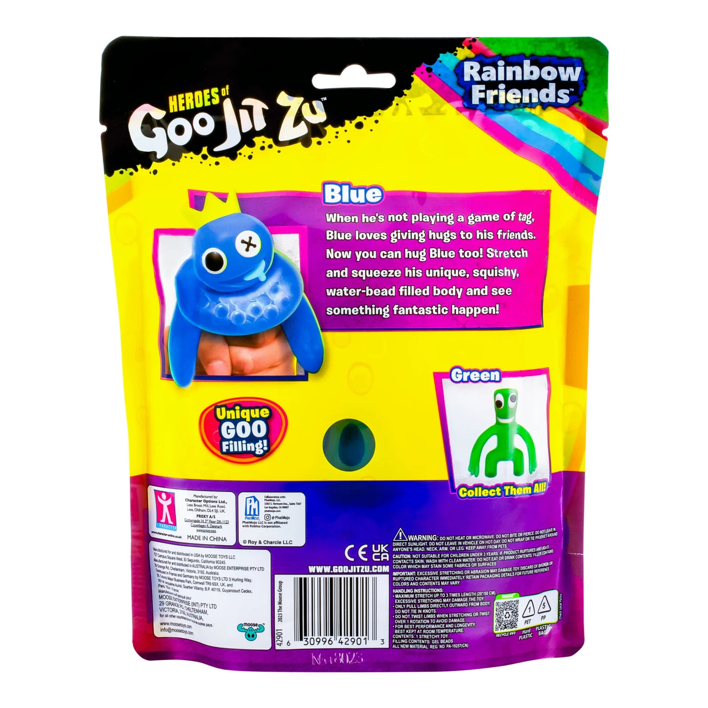 Heroes of Goo Jit Zu Rainbow Friends Hero