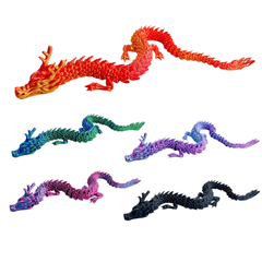 3D Printed Chinese New Year Dragon
