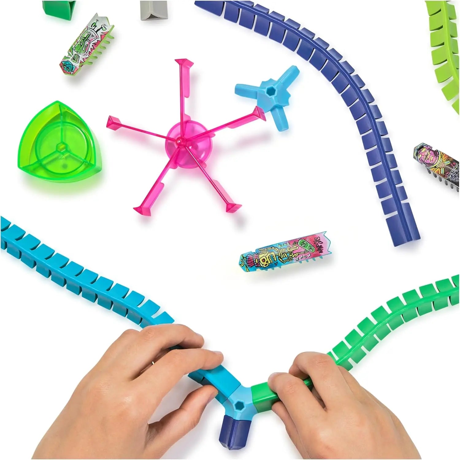 Hex Bots Flash Nano Land Small Playset