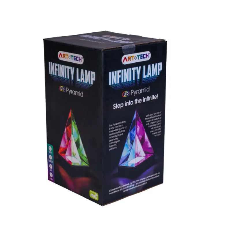 Pyramid Infinity Lamp