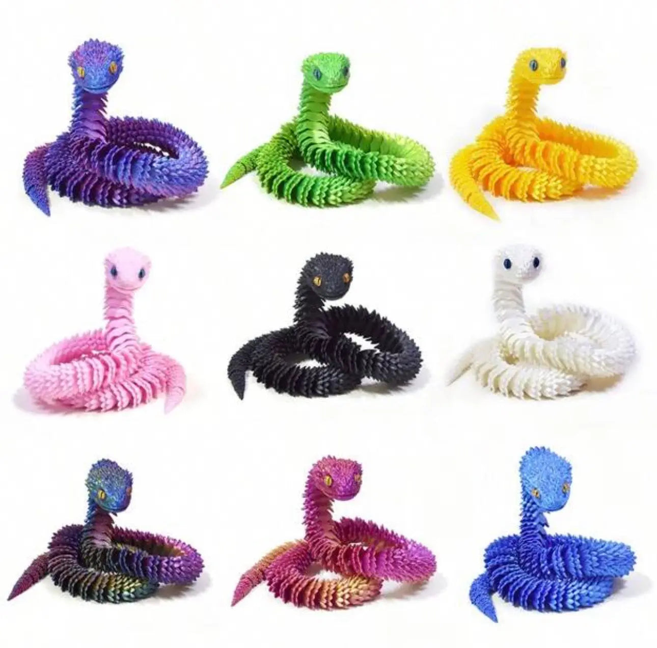 3D Printed Fidget Snake 60cm