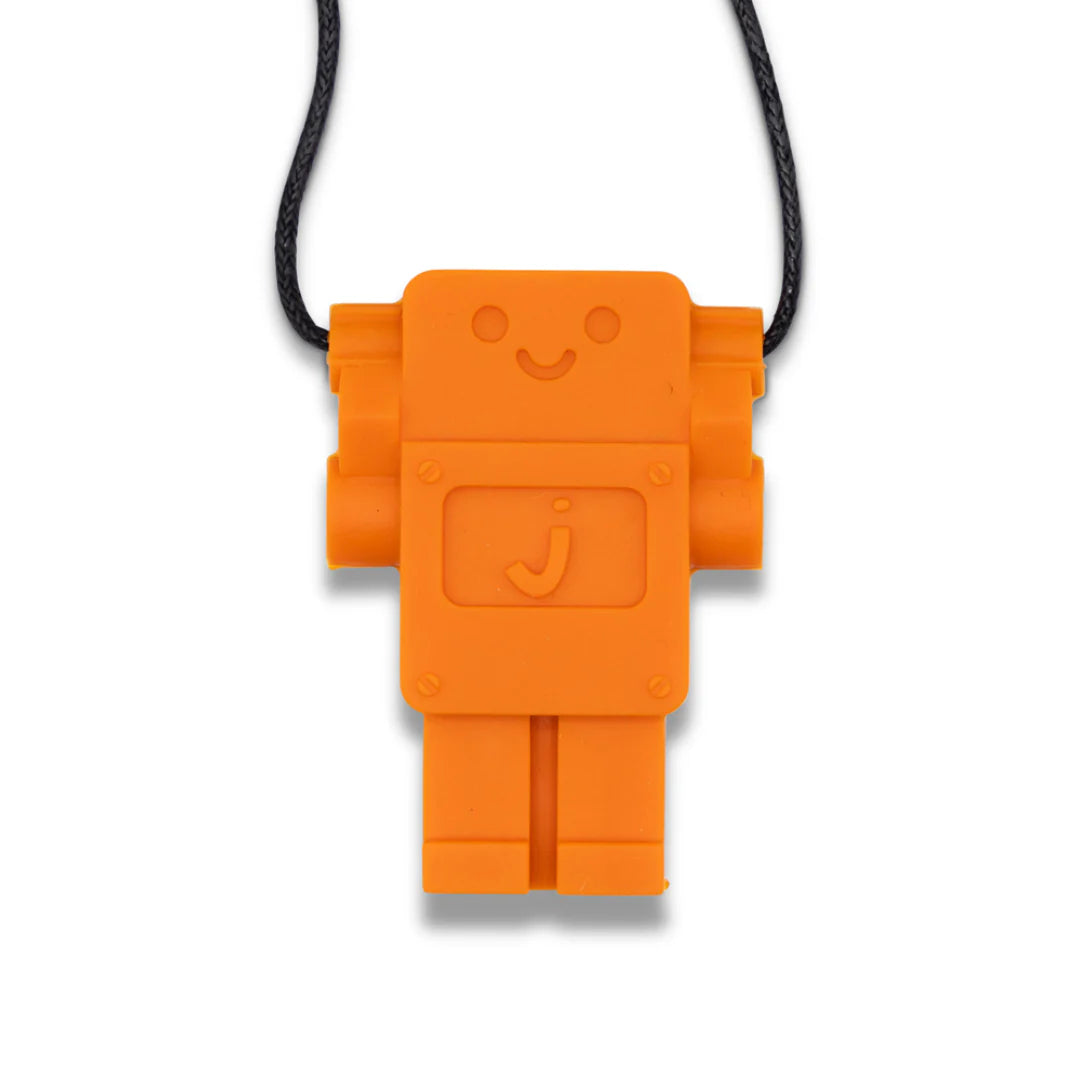 Robot Pendant Chewable Necklace