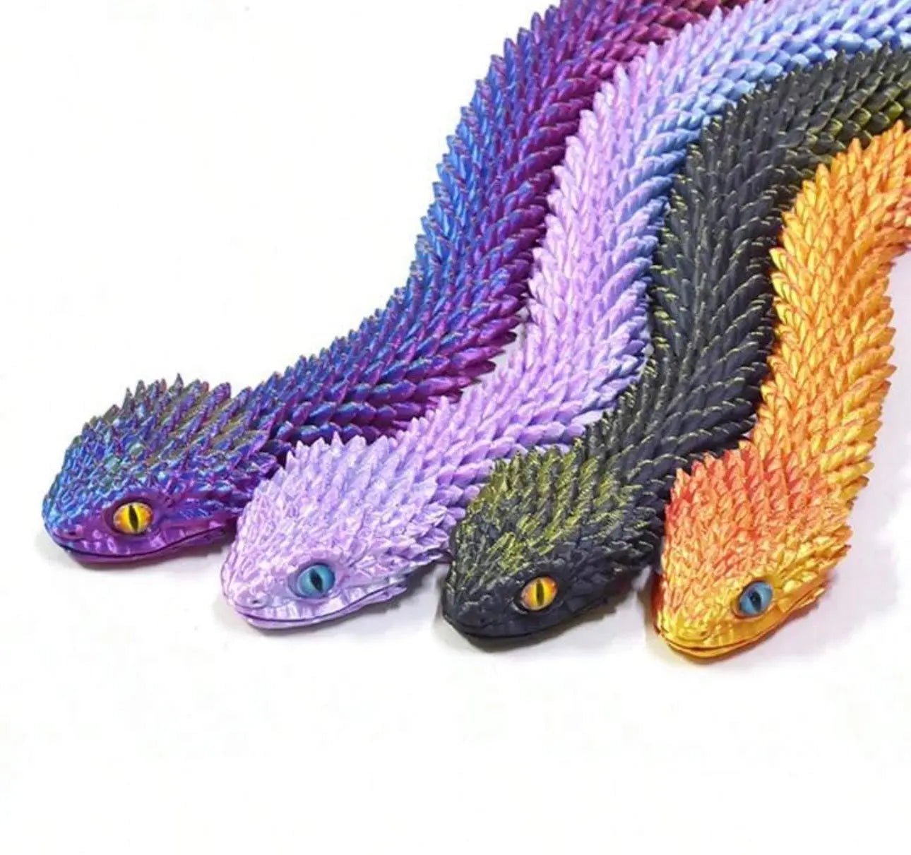 3D Printed Fidget Snake 60cm