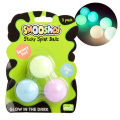 Glow In Dark - Sticky Splat Balls