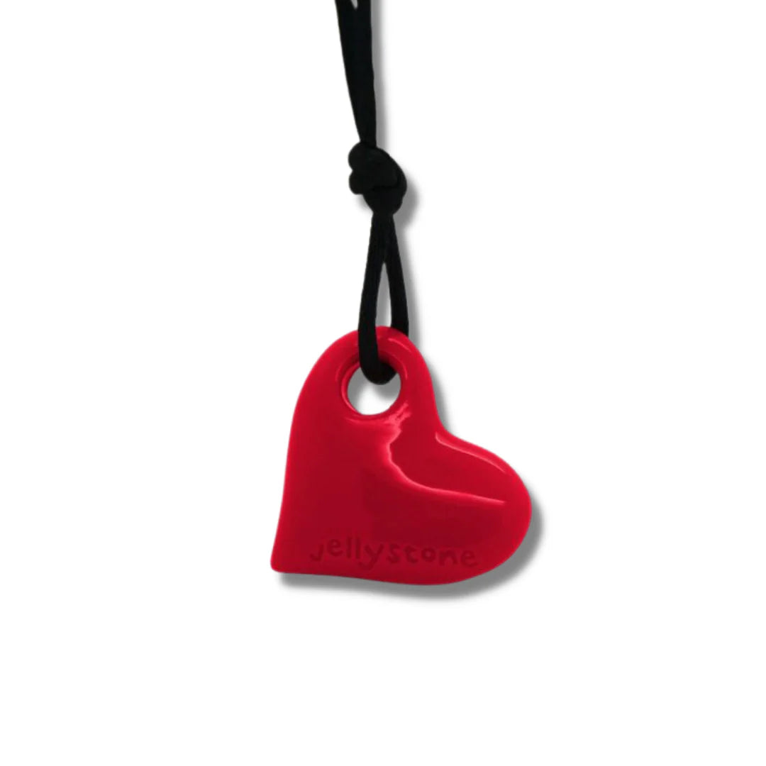 Heart Pendant Chewable Necklace