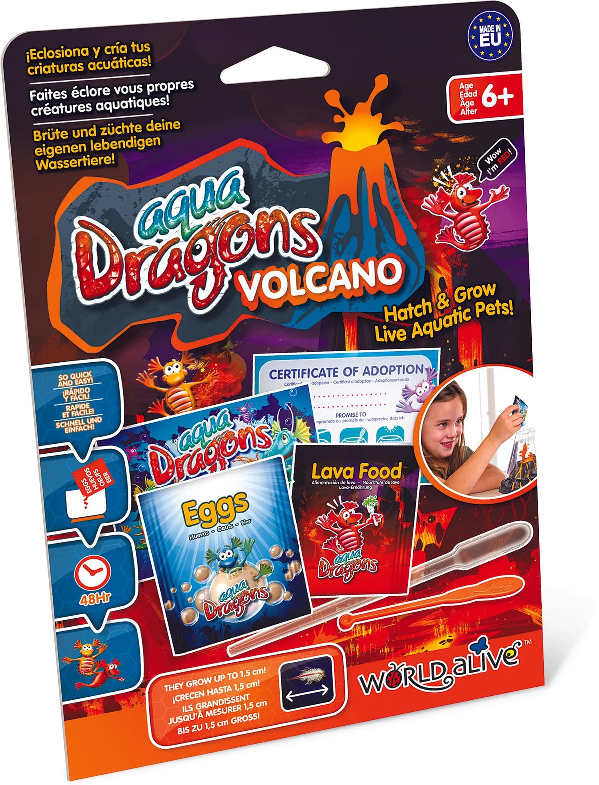 Aqua Dragons - I’m Red Food Refill