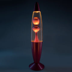 Pink Metallic Magma Lava Lamp