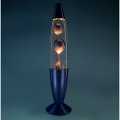 Purple Metallic Magma Lava Lamp