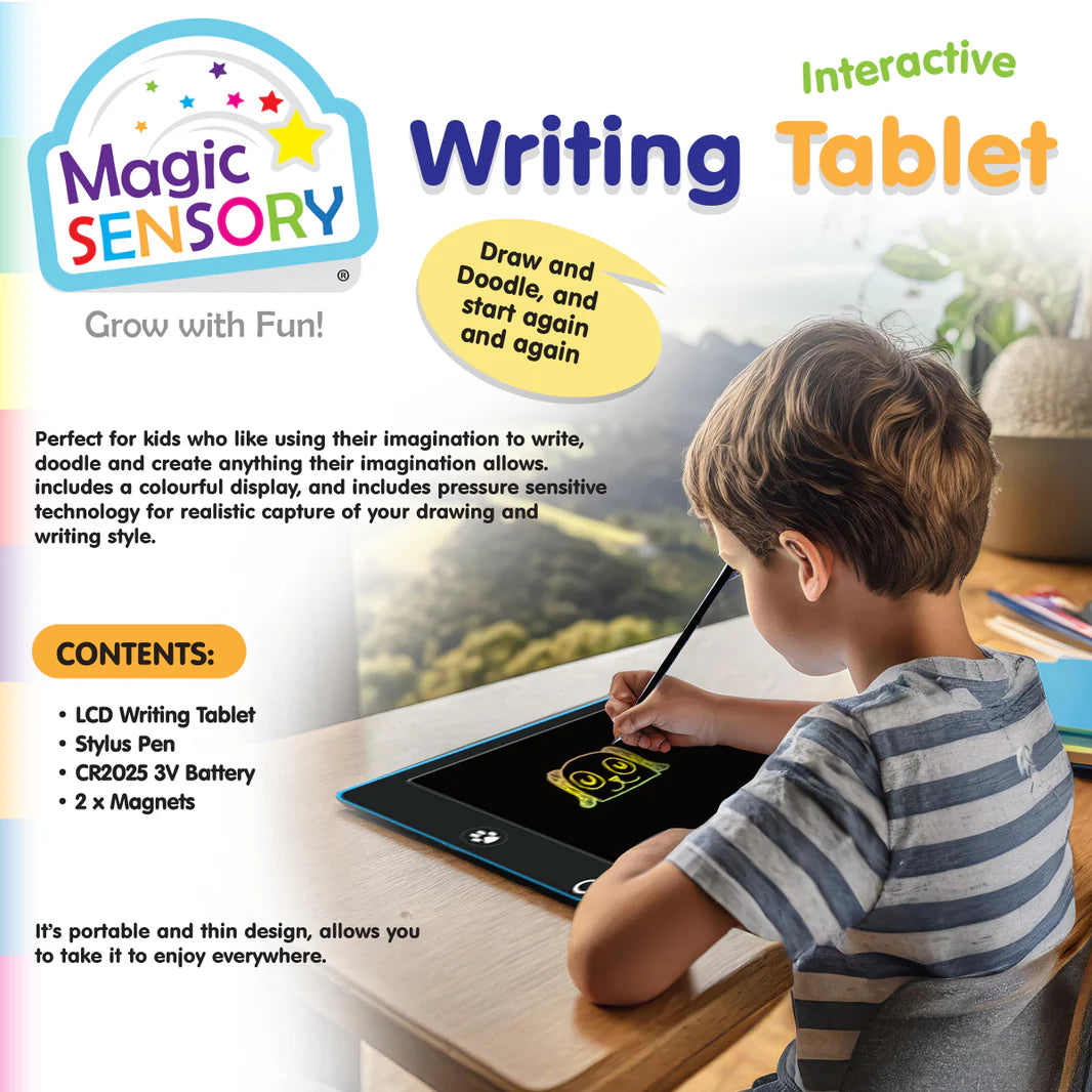 Interactive LCD Writing Tablet - Blue Star