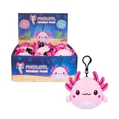 Axolotl Plush Keychain