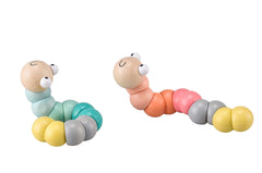 Wooden Pastel Worm