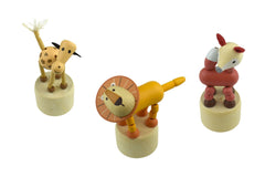 Wooden Dancing Jungle Animals