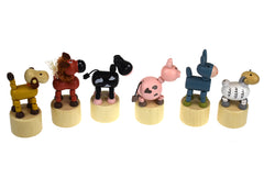 Wooden Dancing Farm Animals