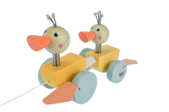 Wooden Pull Along Ducks