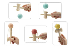 Wooden Kendama Catch the Ball Game