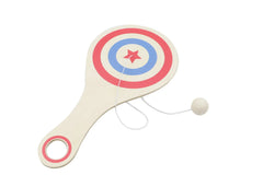 Wooden Paddle Ball Game