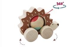 Eco Play Push Along Spinning Hedgehog