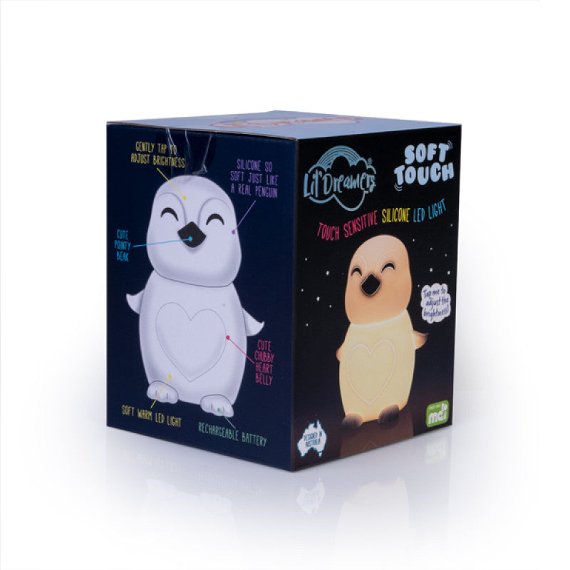 Lil Dreamers Penguin Soft touch LED Light