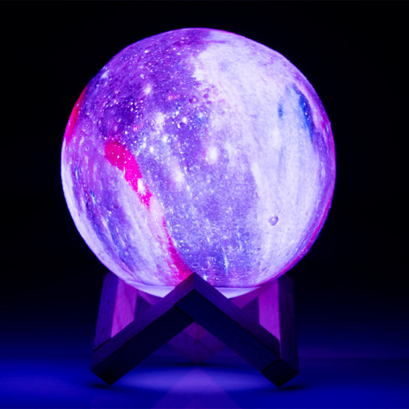 Galaxy Moon Lamp