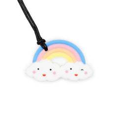 Rainbow Pendant Chewable Necklace