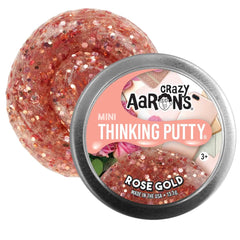 Rose Gold Mini Thinking Putty