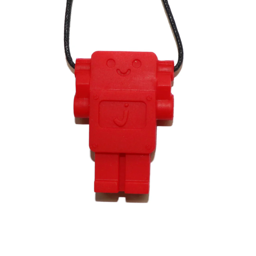 Robot Pendant Chewable Necklace