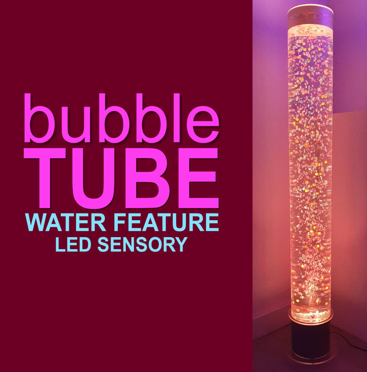 Sensory Bubble Tube Tower 120cm *preorder