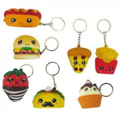 Squishy Food Keychain