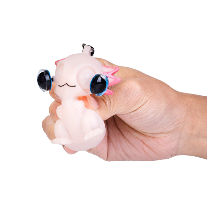 Axolotl Eye Popping Keychain